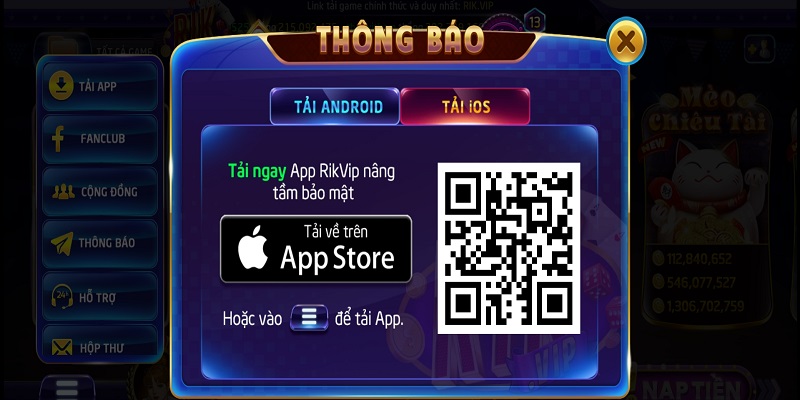 Hướng dẫn chi tiết từng bước tải app Rikvip